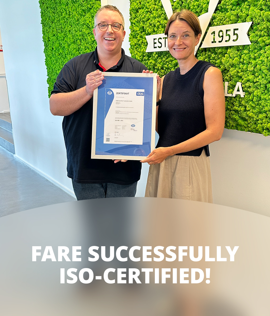 ISO certification of FARE