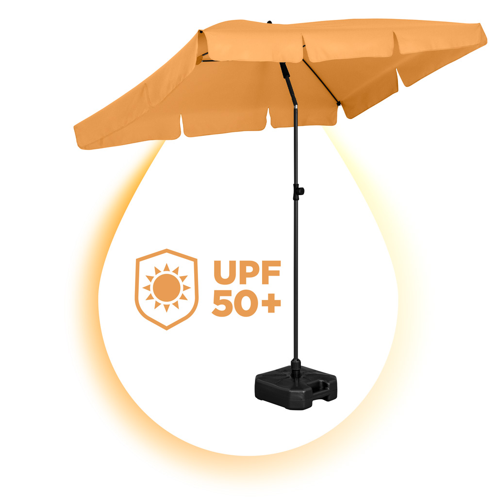 FARE parasol R rectangular with volant and UPF50+