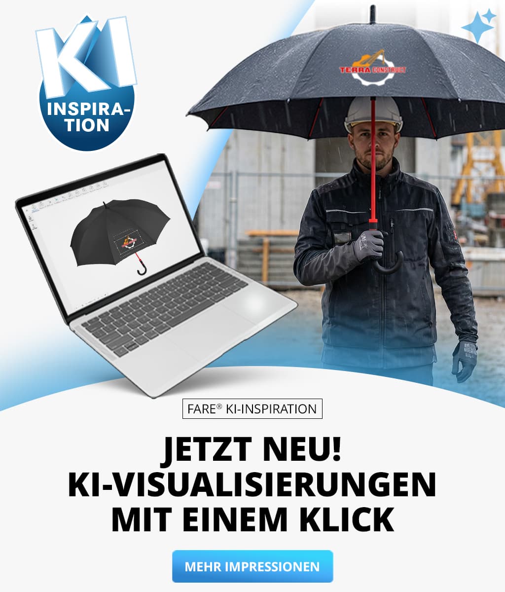Banner für die neue KI-Inspiration in dem Online-Konfigurator.