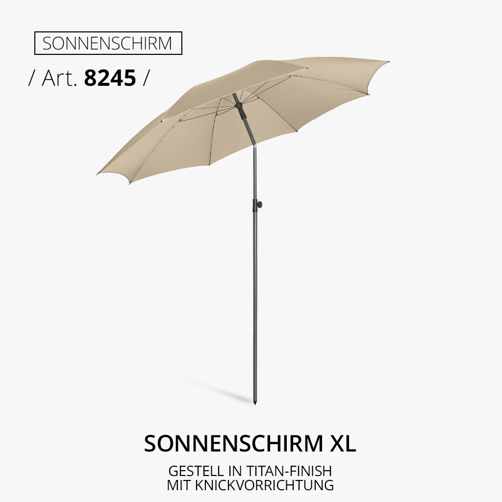 Highlight-Produkt: Sonnenschirm XL