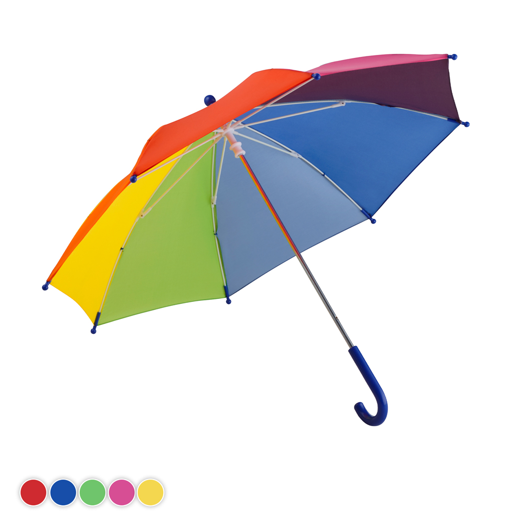 Stockschirm FARE® 4Kids regenbogen