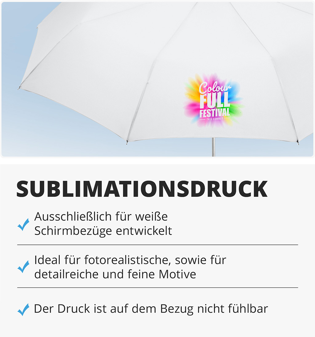 Sublimationsdruck als Veredelung