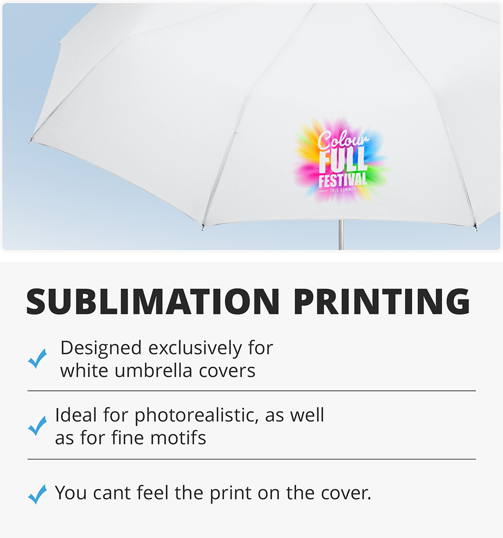 sublimation printing as promotional labelling